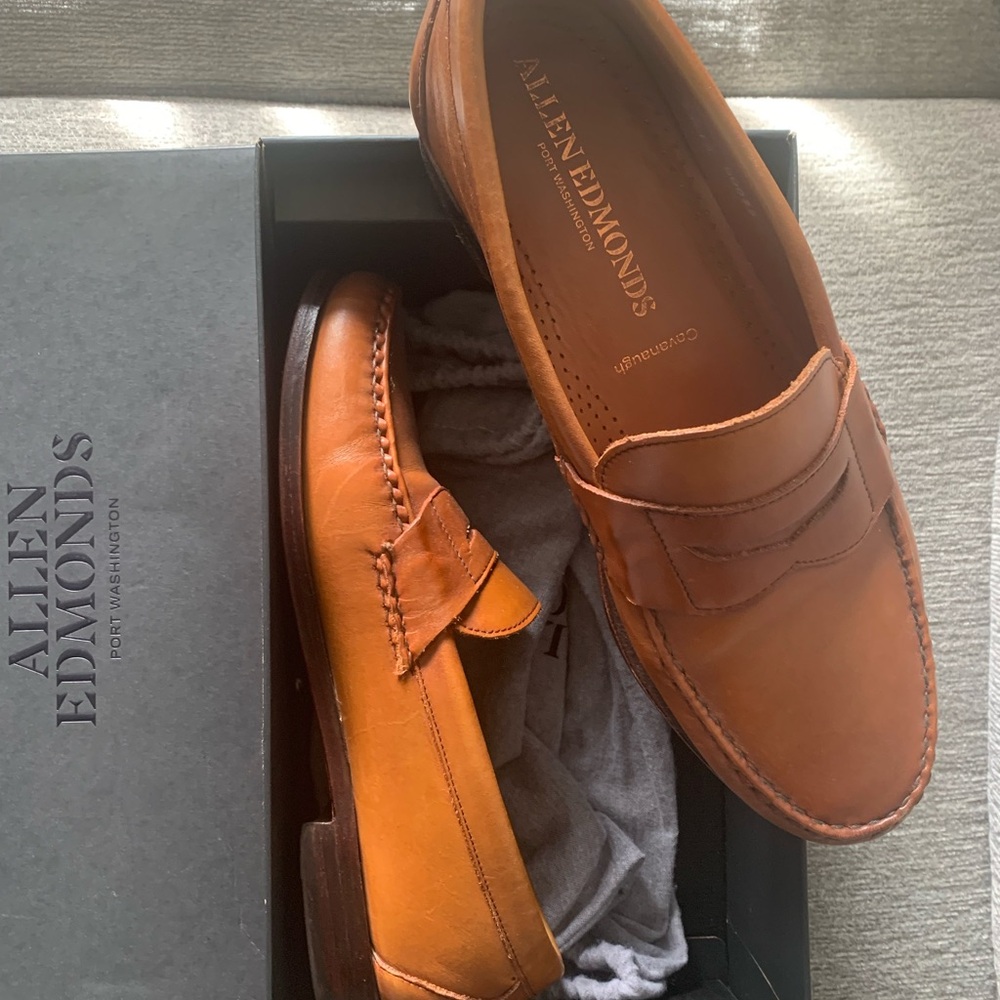 Allen Edmonds Men's Tan Loafers - at final price.